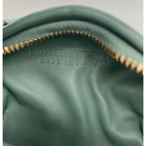 ❌❌SOLD! NEW BOTTEGA VENETA ALOE GREEN MINI CANDY LEATHER JODIE BAG PURSE! - Picture 8 of 14